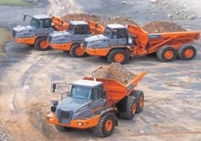Wozidła przegubowe Hitachi AH350D