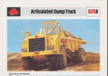 Wozidła przegubowe Caterpillar D25B