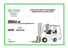 Wózki widłowe elektryczne Cesab Blitz 412