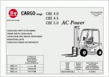 Wózki widłowe elektryczne BT CBE 4.0 AC