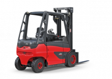 Wózki widłowe elektryczne Linde E50/600HL Container