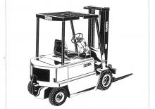 Wózki widłowe elektryczne Clark ECM 25 N