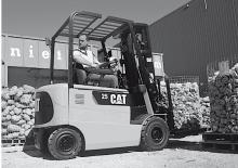 Wózki widłowe elektryczne Caterpillar EP20K PAC