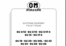Wózki widłowe elektryczne OM-Pimespo EU 25