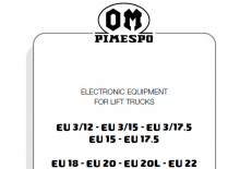 Wózki widłowe elektryczne OM-Pimespo EU 3-17,5