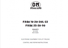 Wózki widłowe elektryczne OM-Pimespo Fase 25