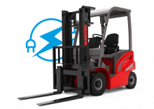 Wózki widłowe elektryczne Manitou ME 418 FOB
