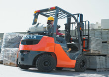 Wózki widłowe LPG Toyota 8FGU30