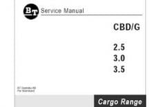 Wózki widłowe LPG BT CBG 3.5