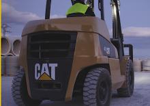 Wózki widłowe LPG Caterpillar GP25N