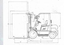 Wózki widłowe LPG Patria PFG 25 T 1