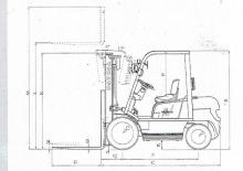 Wózki widłowe LPG Patria PFG 30 T 1