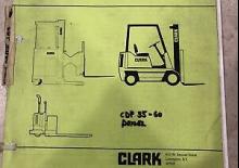 Wózki widłowe z silnikiem wysokoprężnym Clark CDP 35
