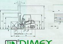 Wózki widłowe z silnikiem wysokoprężnym Dimex D 40 Allegro