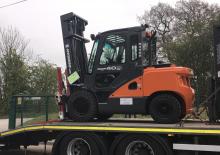Wózki widłowe z silnikiem wysokoprężnym Doosan D 60 S 2