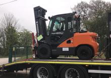 Wózki widłowe z silnikiem wysokoprężnym Doosan D40SC-9