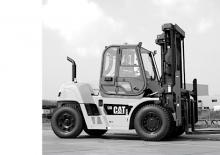 Wózki widłowe z silnikiem wysokoprężnym Caterpillar DP160N
