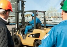 Wózki widłowe z silnikiem wysokoprężnym Caterpillar DP25N