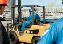 Wózki widłowe z silnikiem wysokoprężnym Caterpillar DP35N