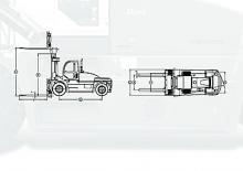 Wózki widłowe z silnikiem wysokoprężnym Maximal FD 280 TX-MWK3