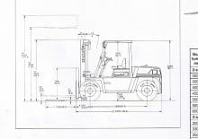 Wózki widłowe z silnikiem wysokoprężnym Komatsu FD 60-6