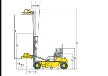 Wózki widłowe z silnikiem wysokoprężnym Hyster H44.00XM 16CH