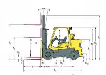 Wózki widłowe z silnikiem wysokoprężnym Hyster S7.0FT
