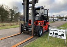 Wózki widłowe z silnikiem wysokoprężnym SMV SL 10-600 A