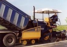 Kołowa betoniarka drogowa Marini MF 571