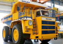 Wywrotka tylnozsypowa Belaz 75581
