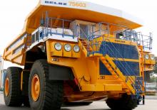 Wywrotka tylnozsypowa Belaz 75602
