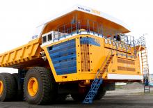 Wywrotka tylnozsypowa Belaz 75710