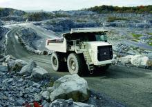 Wywrotka tylnozsypowa Terex TR 100