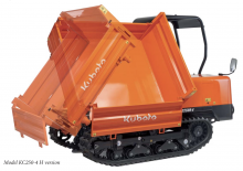 Wozidła gąsienicowe Kubota KC 250 HR-4