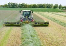 Zestaw koszący — dysk z kondycjonerem Krone EasyCut B 870 CR Collect 
