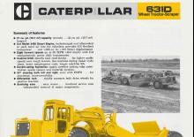 Zgarniarki Caterpillar 631D