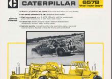Zgarniarki Caterpillar 657B
