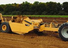 Zgarniarki Caterpillar TS185