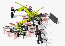Zgrabiarki rotorowe Claas Liner 1700