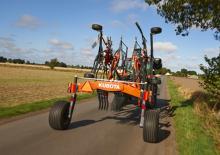 Zgrabiarki rotorowe Kubota RA2590 Pro