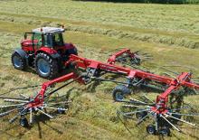 Zgrabiarki rotorowe Massey Ferguson RK1404 TRC-Pro