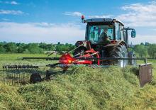 Zgrabiarki rotorowe Massey Ferguson RK341 DSR