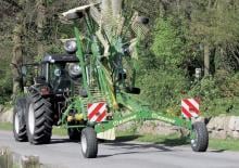Zgrabiarki rotorowe Krone Swadro 810