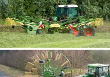Zgrabiarki rotorowe Krone Swadro TC 880