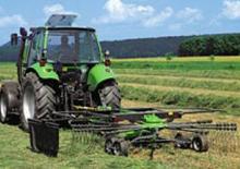 Zgrabiarki rotorowe DEUTZ-FAHR SwM 3922