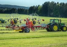 Zgrabiarki rotorowe Pöttinger Top 1403 C
