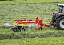 Zgrabiarki rotorowe Pöttinger Top 421 Toptech Plus