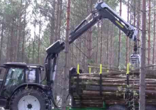 Żurawie do załadunku drewna Kronos 6020 XL 