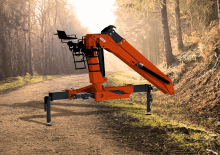 Żurawie do załadunku drewna COPMA 2000 FS 100 Z 2