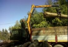 Żurawie do załadunku drewna COPMA 2000 FS 44 Z 2